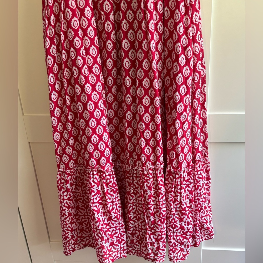 Vineyard Vines , Vineyard Tile Smocked Midi Dress. Woman’s Size Small - Picture 8 of 13